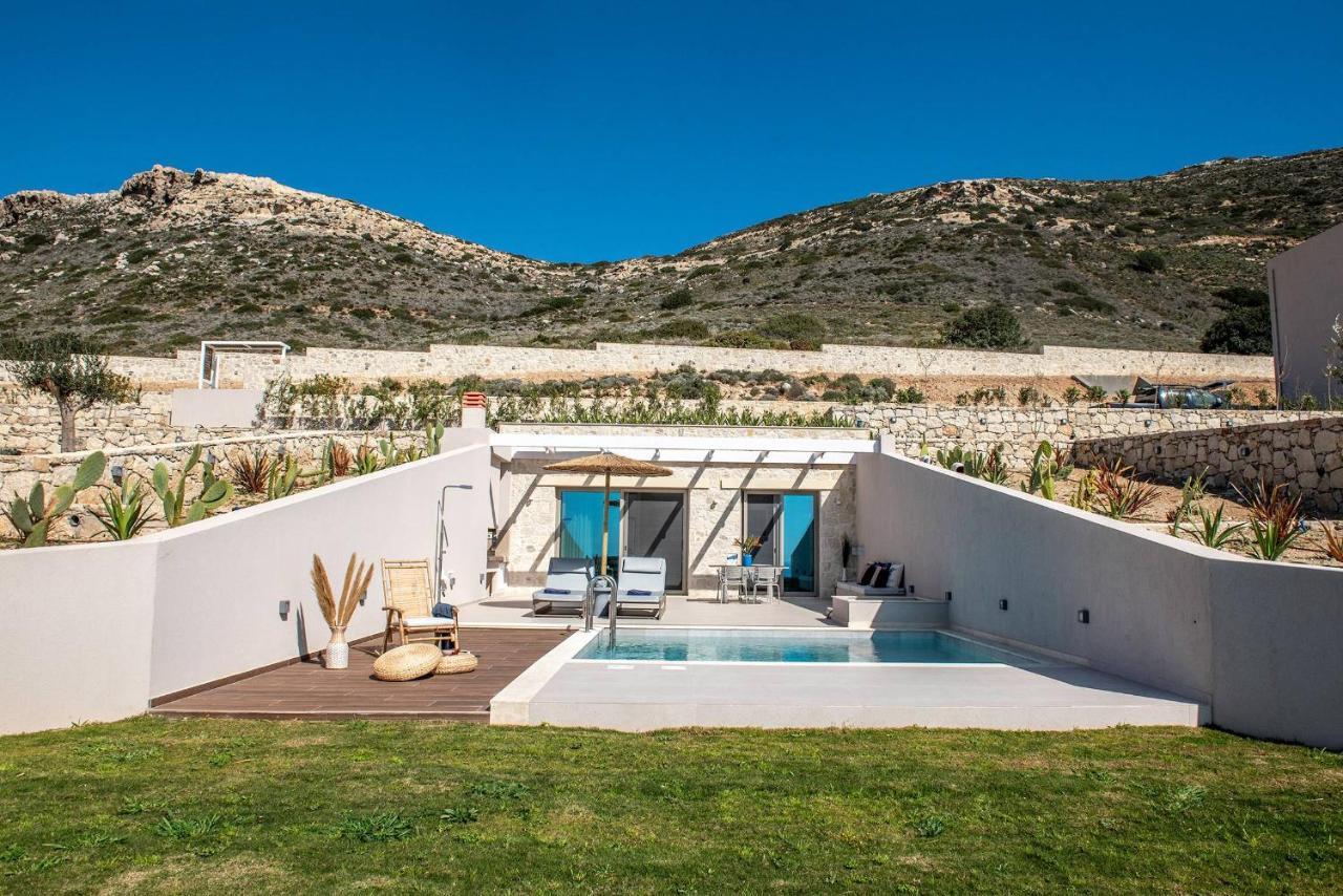 Cielo E Mare Villas I "Free" Heated Pools & Seaview Фаласарна Экстерьер фото