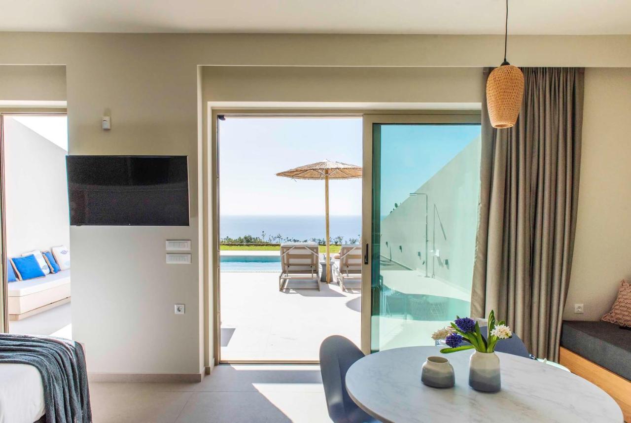 Cielo E Mare Villas I "Free" Heated Pools & Seaview Фаласарна Экстерьер фото