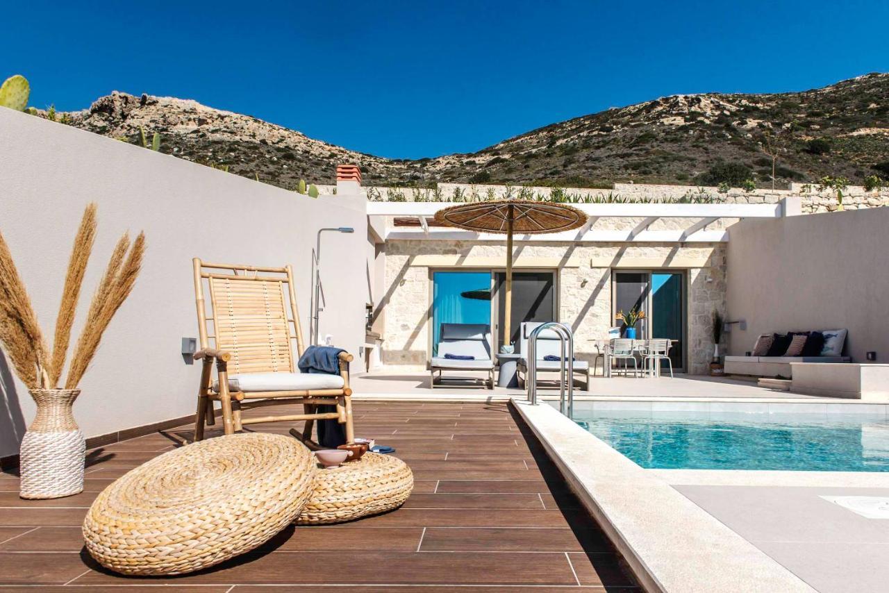 Cielo E Mare Villas I "Free" Heated Pools & Seaview Фаласарна Экстерьер фото