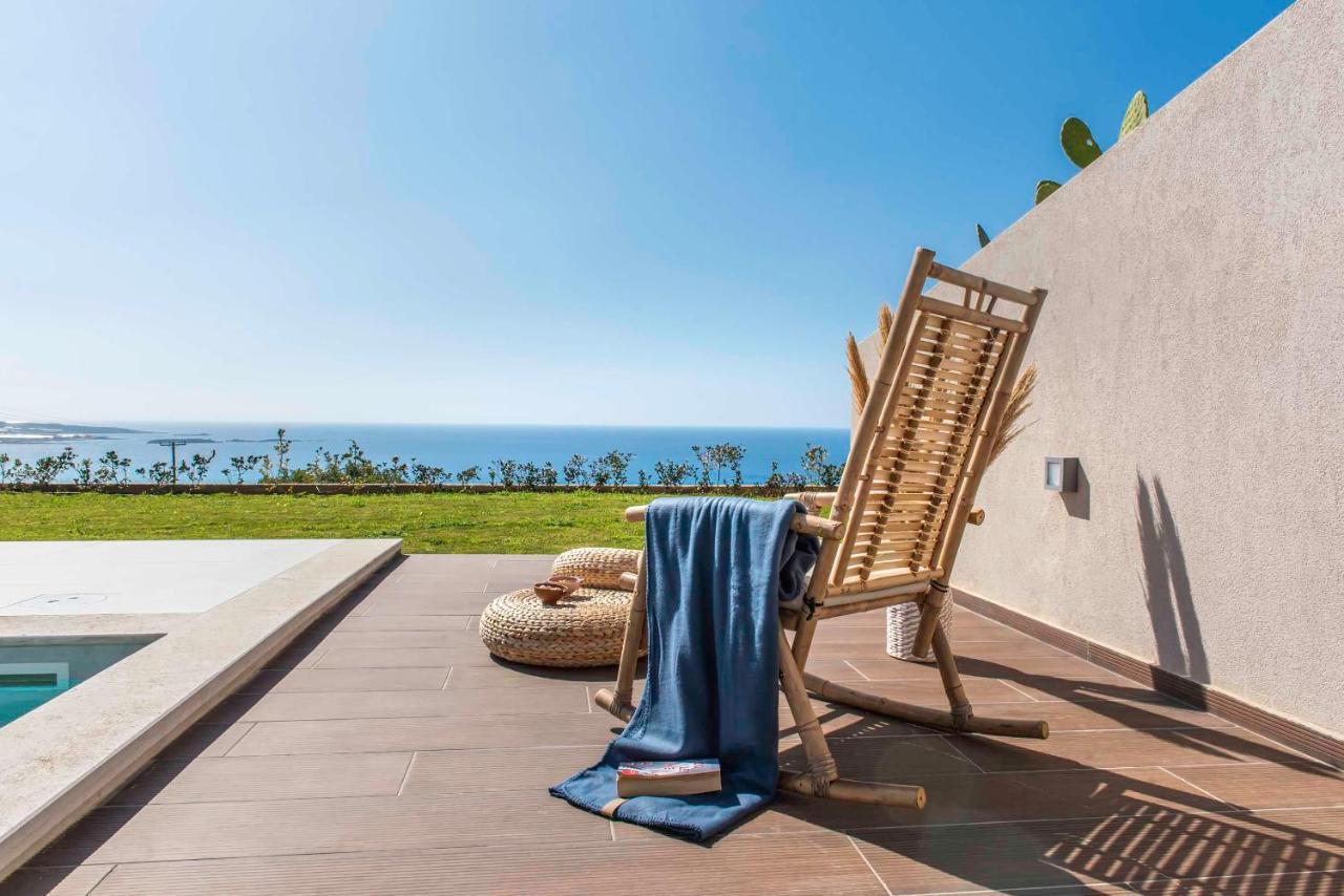 Cielo E Mare Villas I "Free" Heated Pools & Seaview Фаласарна Экстерьер фото
