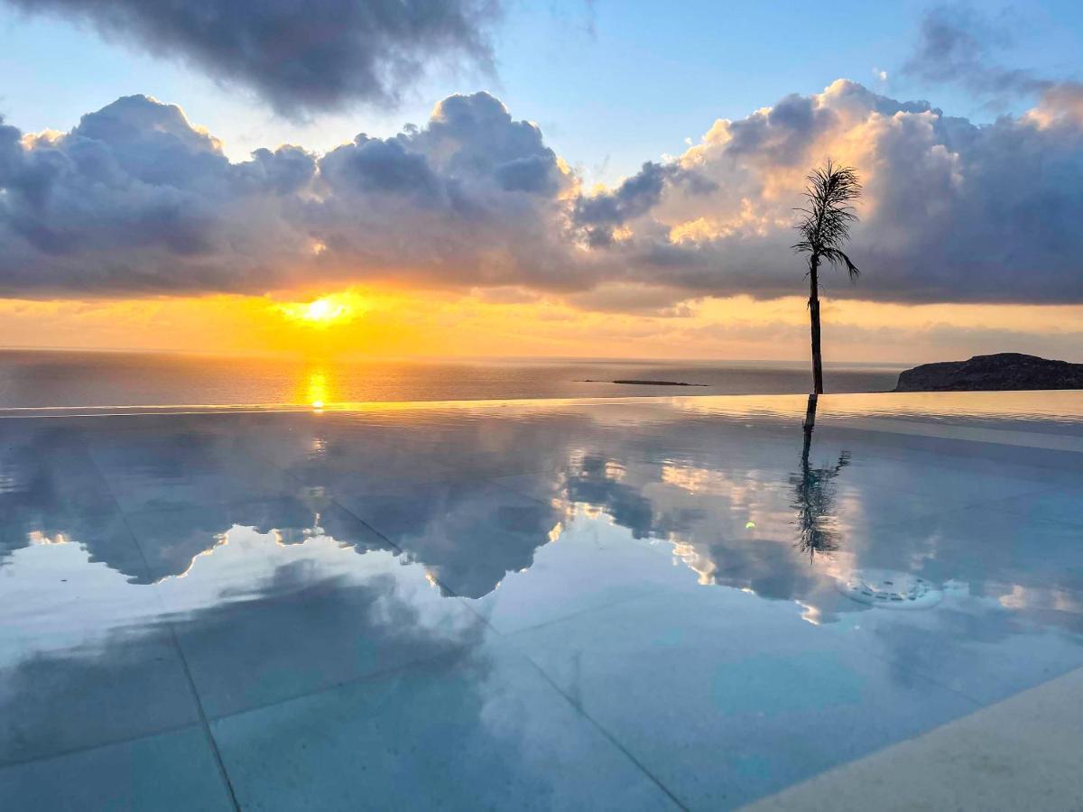 Cielo E Mare Villas I "Free" Heated Pools & Seaview Фаласарна Экстерьер фото