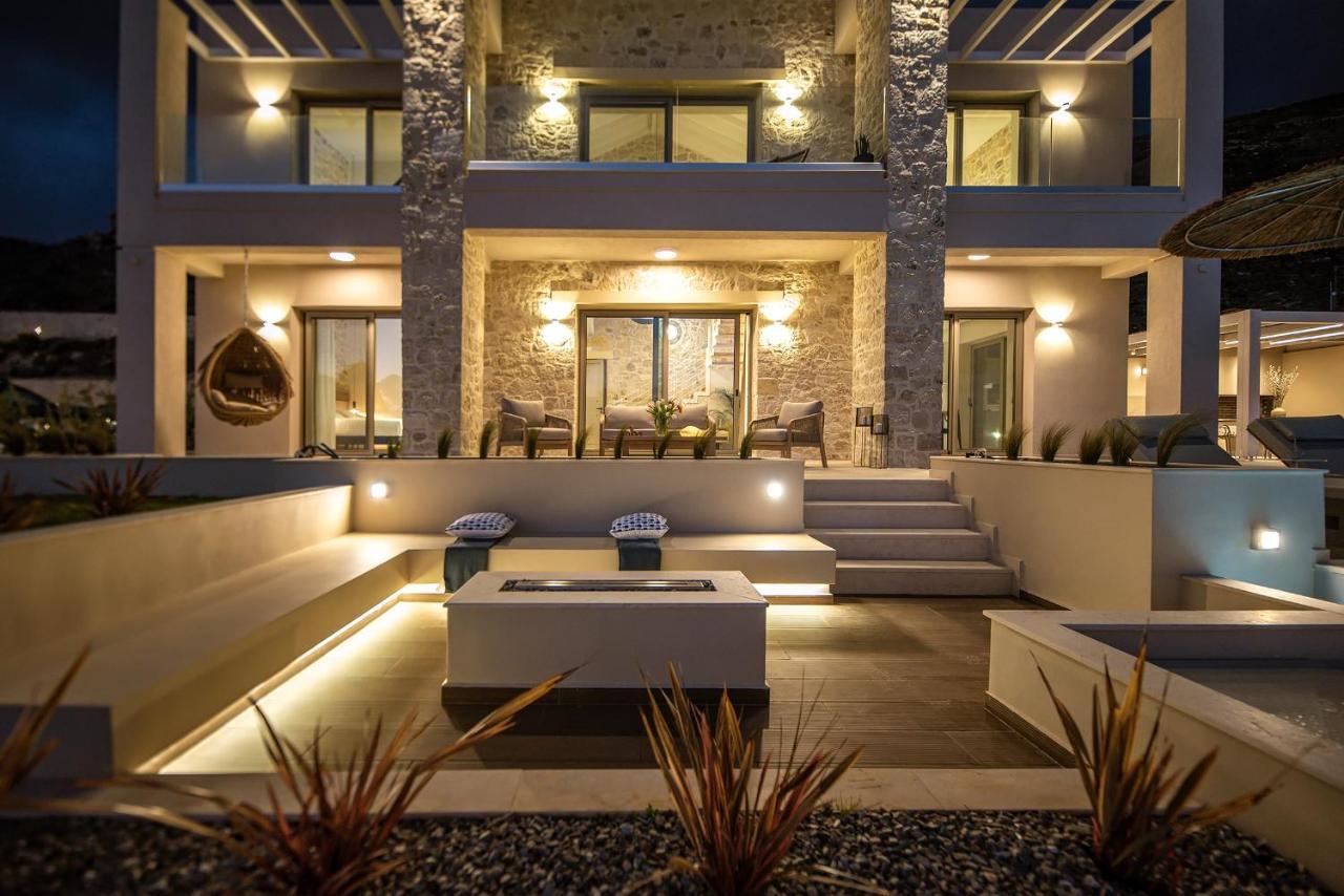 Cielo E Mare Villas I "Free" Heated Pools & Seaview Фаласарна Экстерьер фото
