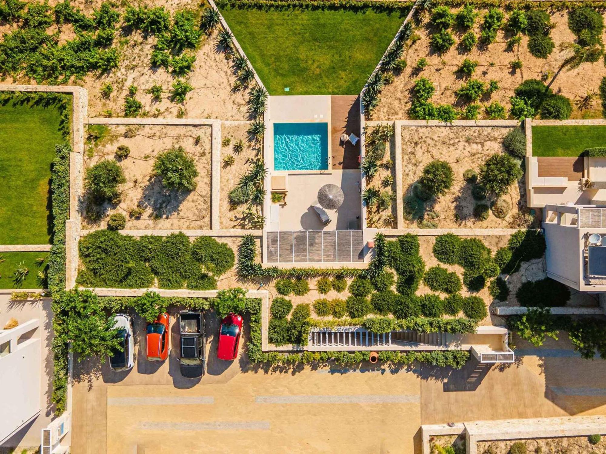 Cielo E Mare Villas I "Free" Heated Pools & Seaview Фаласарна Экстерьер фото