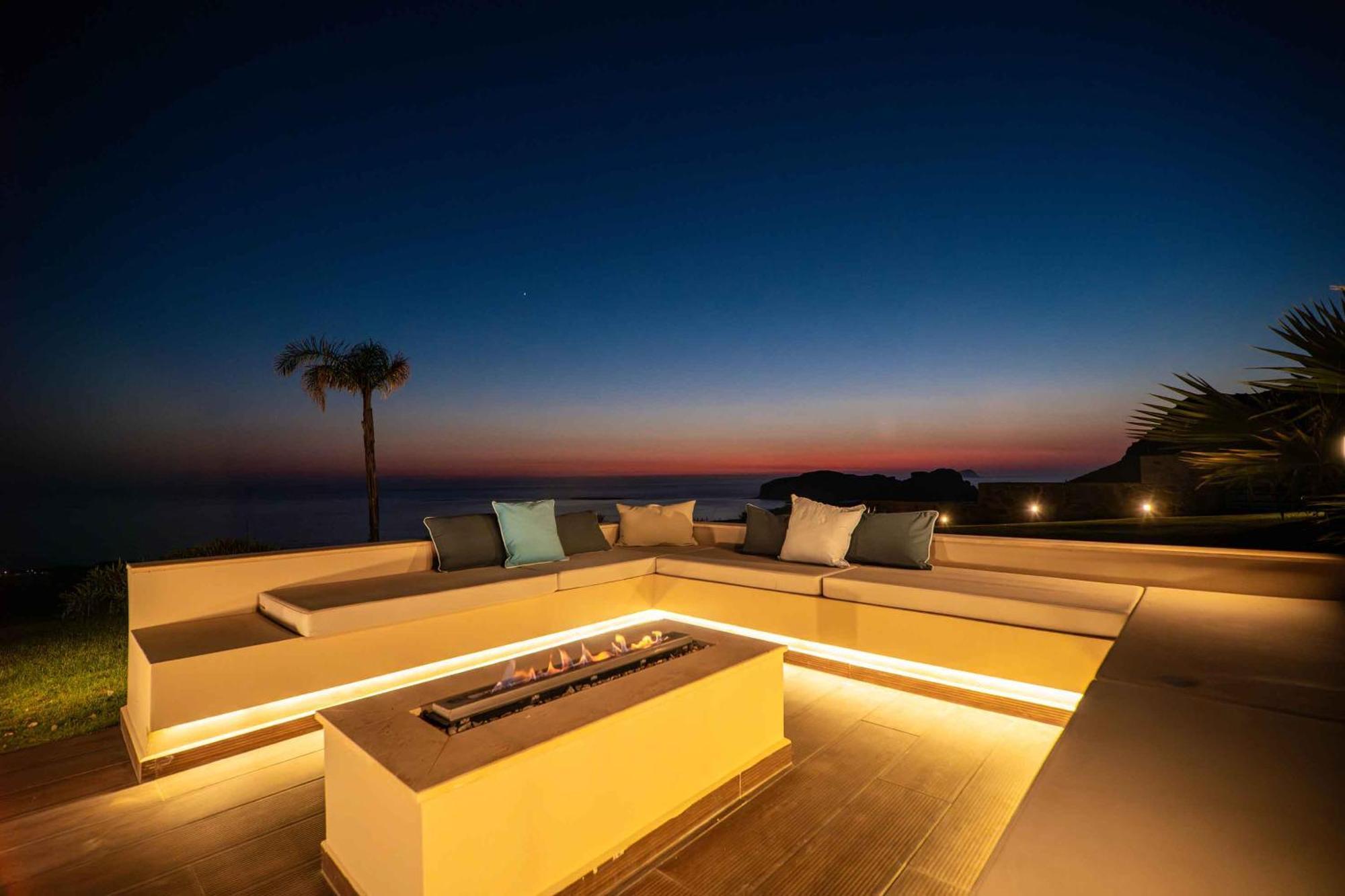 Cielo E Mare Villas I "Free" Heated Pools & Seaview Фаласарна Экстерьер фото